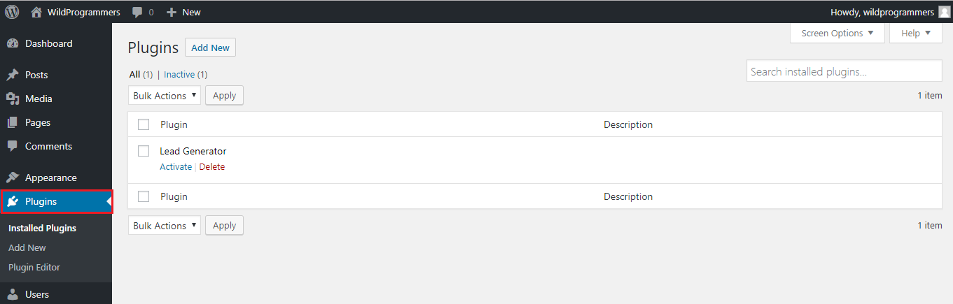 Plugin requirements | WordPress Plugin Basics